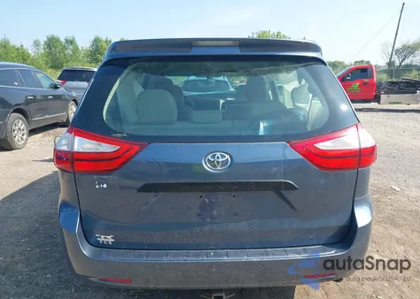2015 Toyota Sienna from USA, damaged, VIN 5TDZK3DC1FS535383